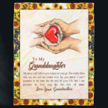 Granddaughter Gift | Love Grandmother Family Group Fleece Blanket<br><div class="desc">Granddaughter Gifts | To My Granddaughter Matching Family Group Love From Granddaughter</div>