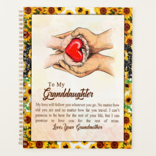Granddaughter Gift Love Grandmother Family Group Planner