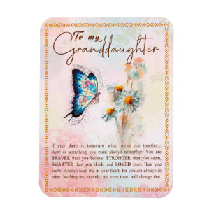 Granddaughter Gifts   From Grandpa Grandma Family Magnet