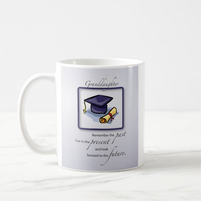 Granddaughter Graduation Congratulations Coffee Mug (Left)