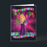 Granddaughter Happy Birthday with Cute little Cuti Card<br><div class="desc">Granddaughter Happy Birthday with Cute little Cutie Pie ballons</div>