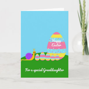 Granddaughter Happy Easter Card