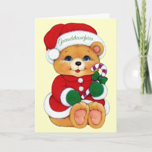 Granddaughter Holiday Card
