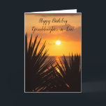 Granddaughter-in-Law Birthday Card<br><div class="desc">Sunset</div>