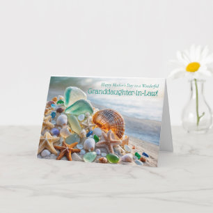 Granddaughter in Law Happy Mothers Day Pretty  Card