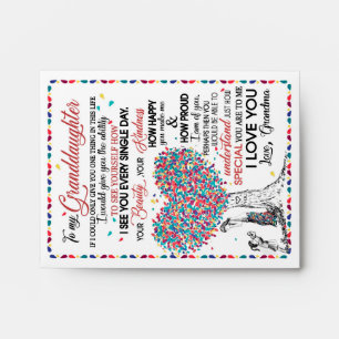 Granddaughter Lovers   Letter To My Granddaughter Envelope