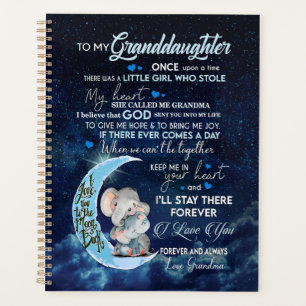 Granddaughter Lovers   Letter To My Granddaughter Planner
