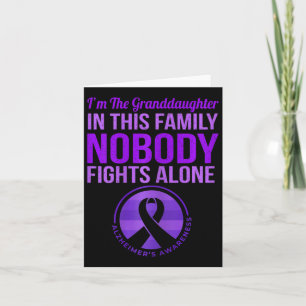 Granddaughter Nobody Fights Alone Heimerheimer's A Card