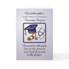 Granddaughter Nursing Degree Graduation Blue Grey