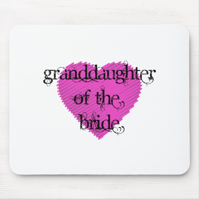 Granddaughter of the Bride Mouse Mat (Front)