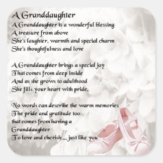 Granddaughter Stickers | Zazzle.co.uk