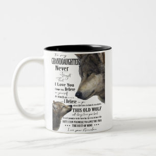 Granddaughter Two-Tone Coffee Mug