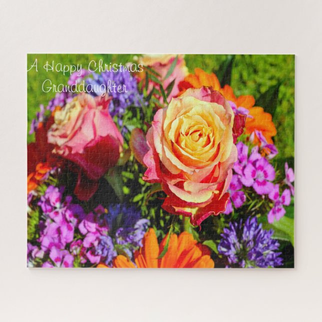 Granddaughter Xmas Jigsaw Puzzle (Horizontal)