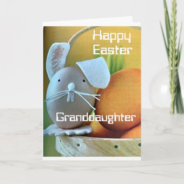***GRANDDAUGHTER*** YOU ARE ONE GOOD EGG (EASTER) CARD (Front)