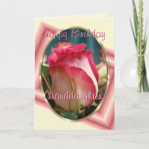GranddaughterBday-customise any occasion Card
