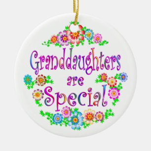 GRANDDAUGHTERS are Special Ceramic Tree Decoration