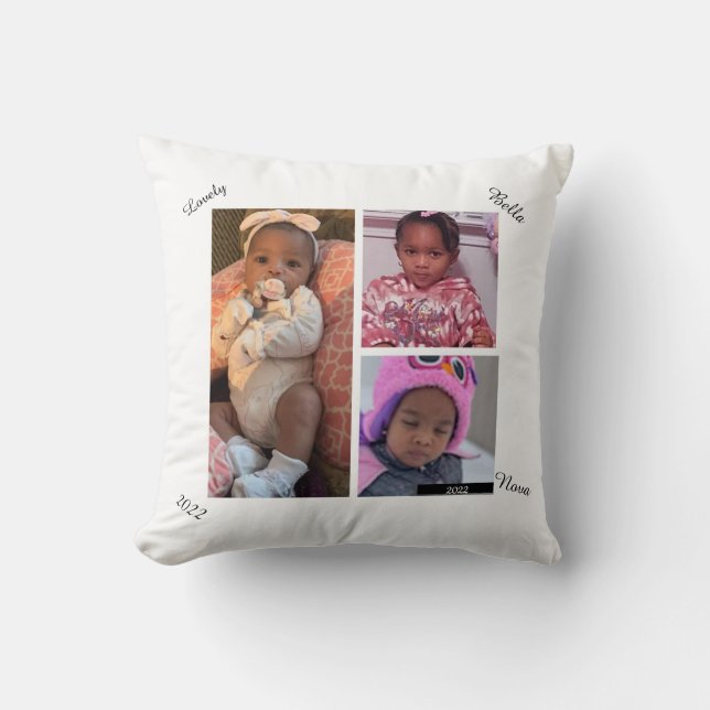 GRANDDAUGHTERS Throw Pillow (Front)