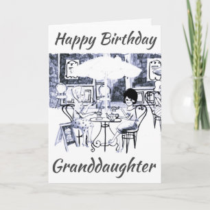 ***GRANDDAUGTHER** "BIRTHDAY LOVE" CARD
