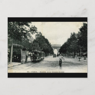 Grande Armée Paris France 1908 Vintage Postcard