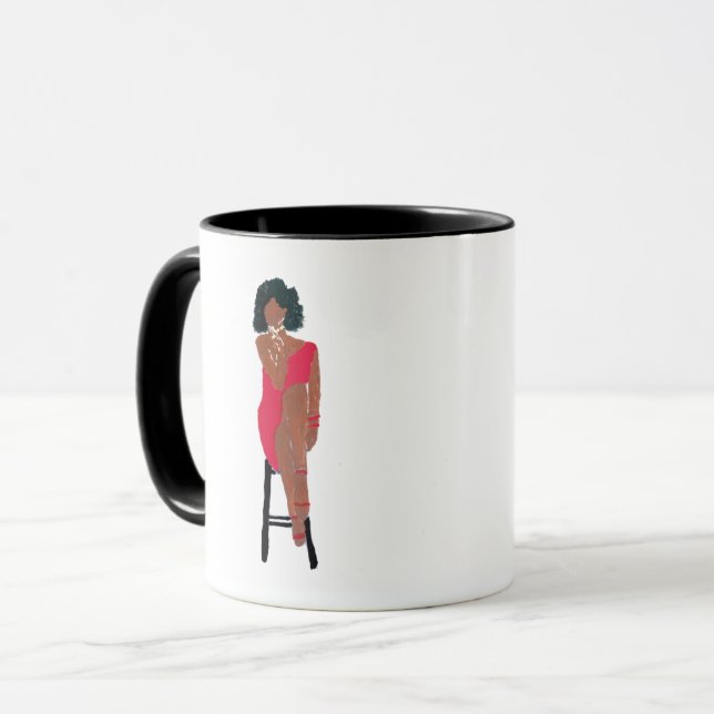 Grande Diva Mug Personalised Mug (Front Left)
