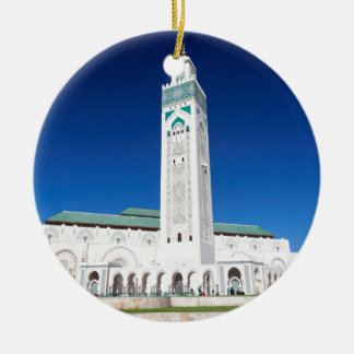 Grande Mosquée Hassan II, Casablanca, Morocco Ceramic Tree Decoration