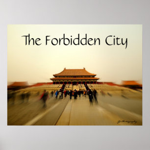 Grandeur of the Forbidden City Poster