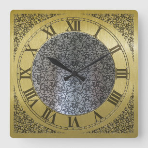 Grandfather Clock Face