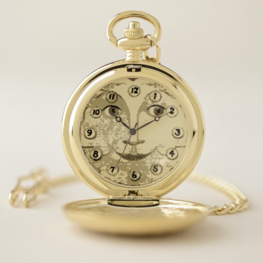Grandfather Clock Pocket Watch Zazzle.co.uk