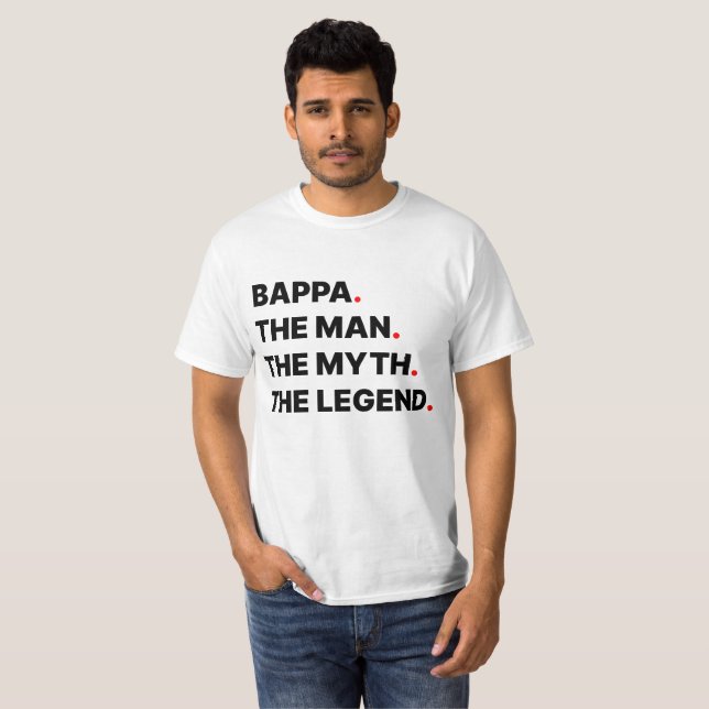 Grandfather Cotton T-Shirt (Front Full)