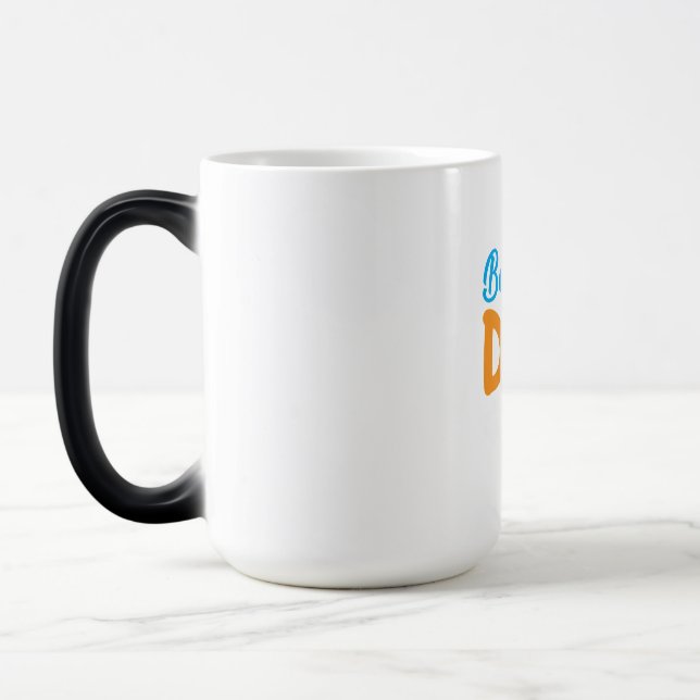 Grandfather Gift | Best Dog Dad Ever Magic Mug (Left)