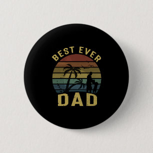 Grandfather Gift Best Ever Dad 6 Cm Round Badge