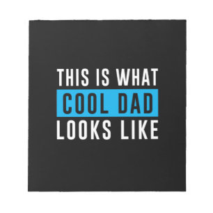 Grandfather Gift Cool Dad Looks Like Notepad