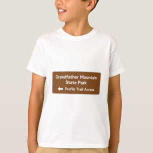 Grandfather Mountain State Park North Carolina par T-Shirt