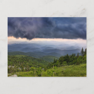 Grandfather Mountain Storm Postcard