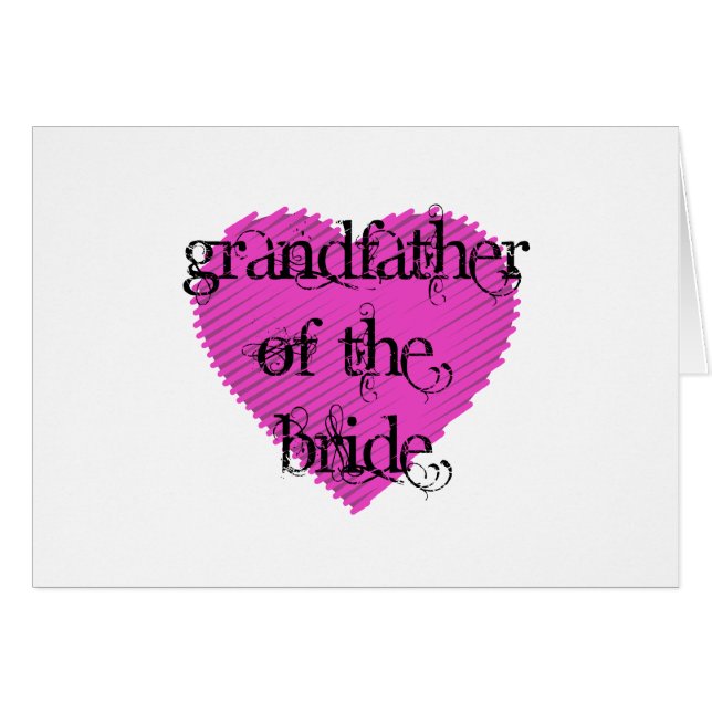 Grandfather of the Bride (Front Horizontal)