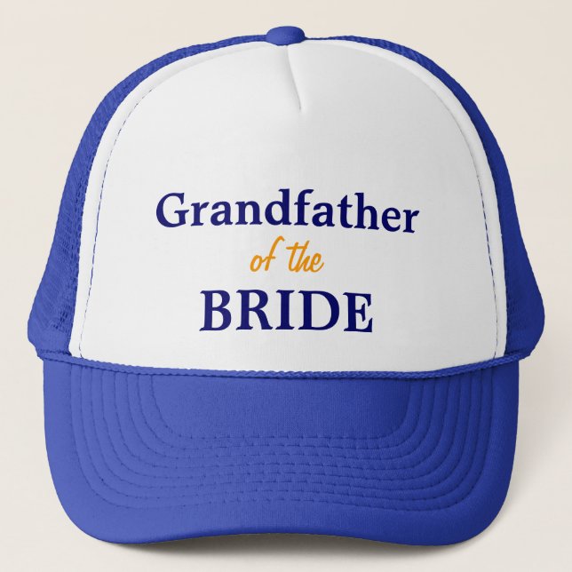 Grandfather of the Bride cap (Front)
