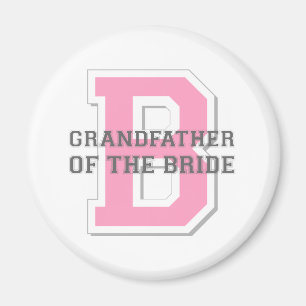 Grandfather of the Bride Cheer Magnet