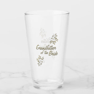 Grandfather of the Bride Glass