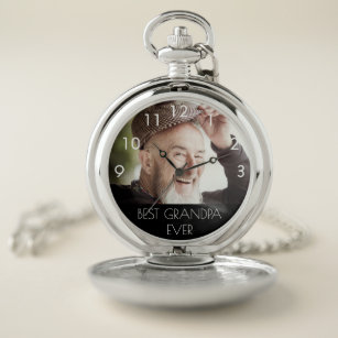 Grandfather photo pocket watch