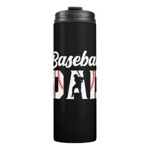 Grandfather Quotes   Baseball Dad Thermal Tumbler