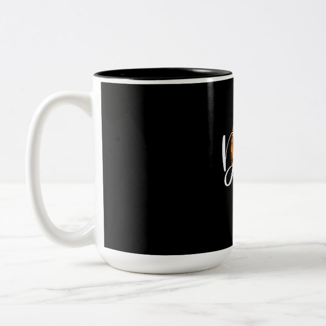 Grandfather Quotes | Baseball Dad Two-Tone Coffee Mug (Left)