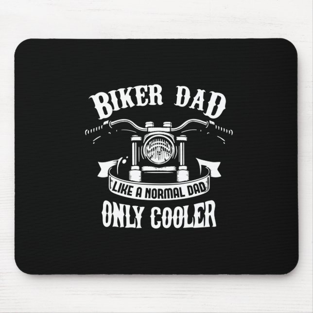 Grandfather Quotes | Best Biker Dad Mouse Mat (Front)