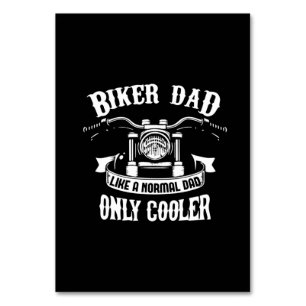 Grandfather Quotes Best Biker Dad Table Number