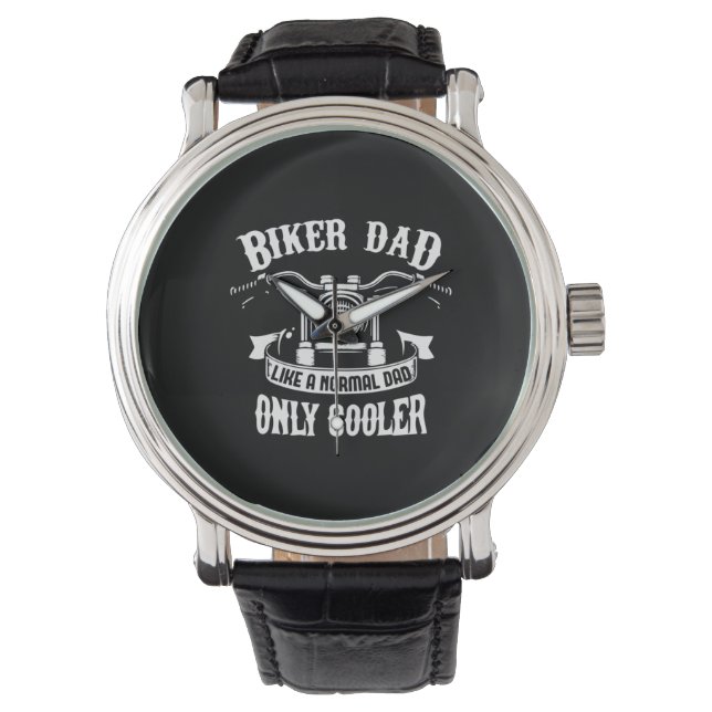 Grandfather Quotes | Best Biker Dad Watch (Front)