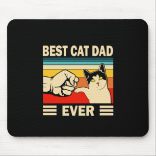 Grandfather Quotes Best Cat Dad Ever Mouse Mat