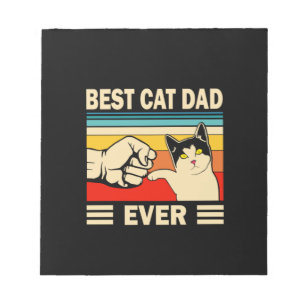 Grandfather Quotes   Best Cat Dad Ever Notepad