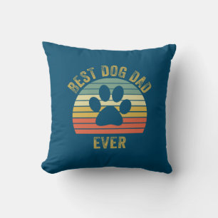 Grandfather Quotes   Best Dog Dad Ever Cushion