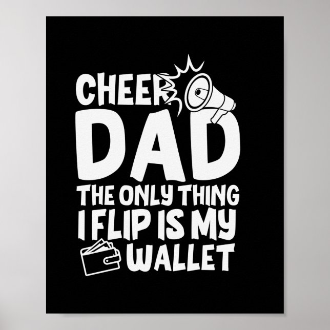 Grandfather Quotes | Cheer Dad The Only Thing Poster (Front)
