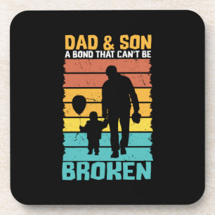 Grandfather Quotes   Dad And Son Coaster