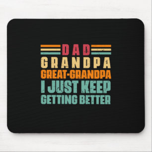 Grandfather Quotes   Dad Great Grandpa Mouse Mat
